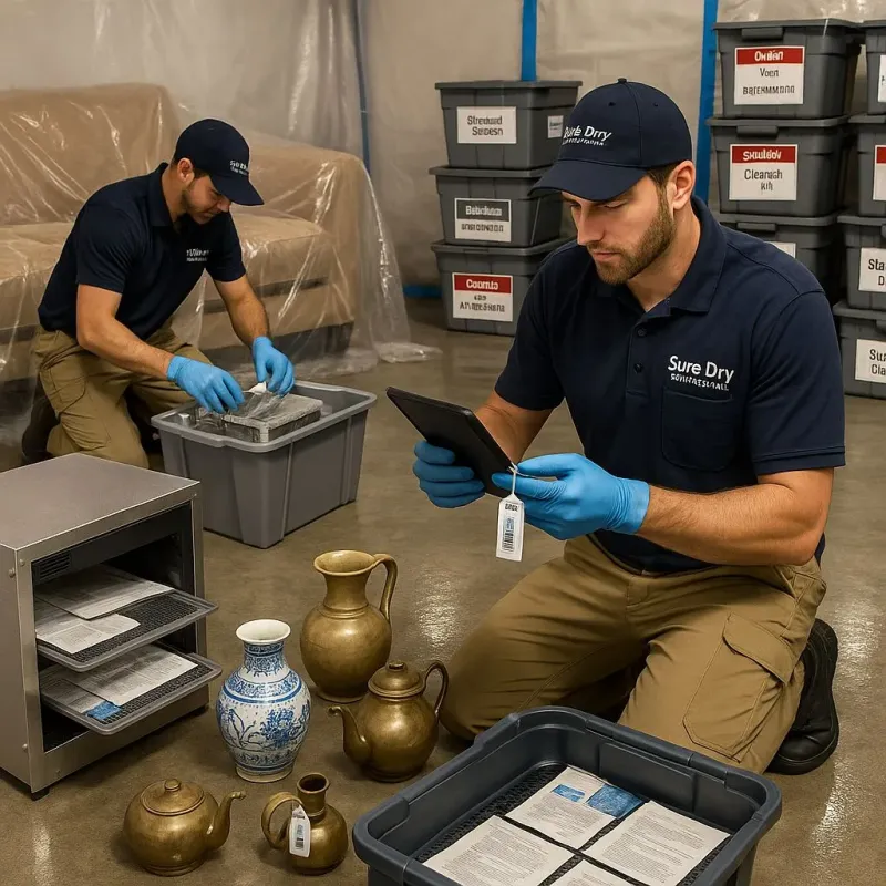 Content Protection and Restoration process in Parsons, KS