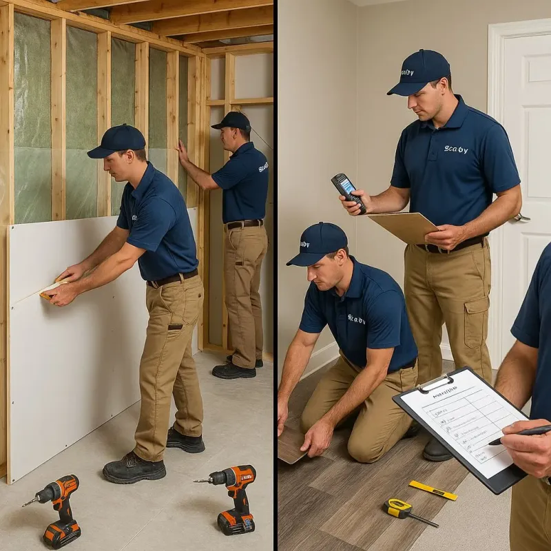 Repairs and Reconstruction process in Parsons, KS